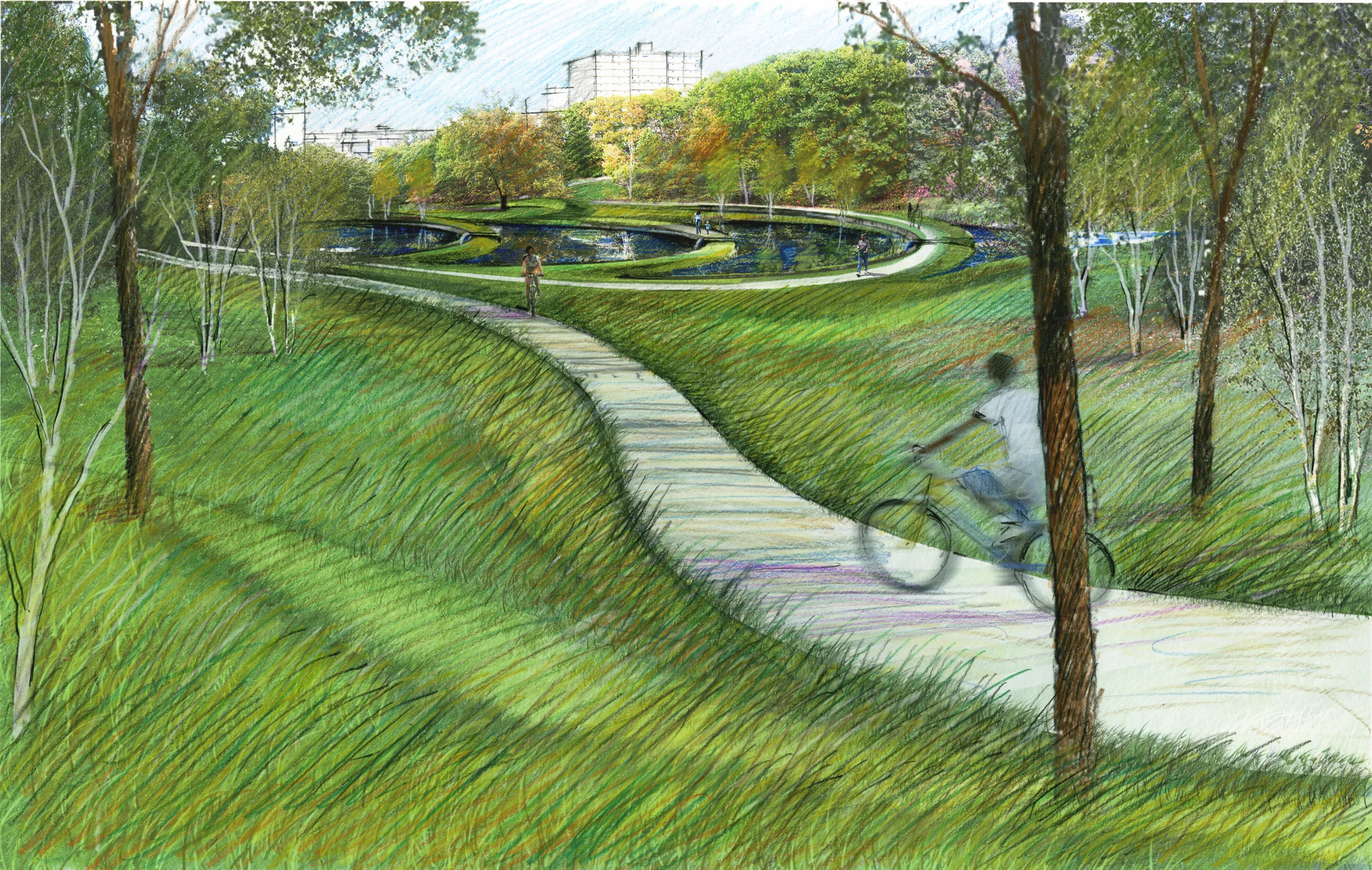 ROCKEFELLER PARK STRATEGIC PLANNING + GREEN INFRASTRUCTURE DEVELOPMENT