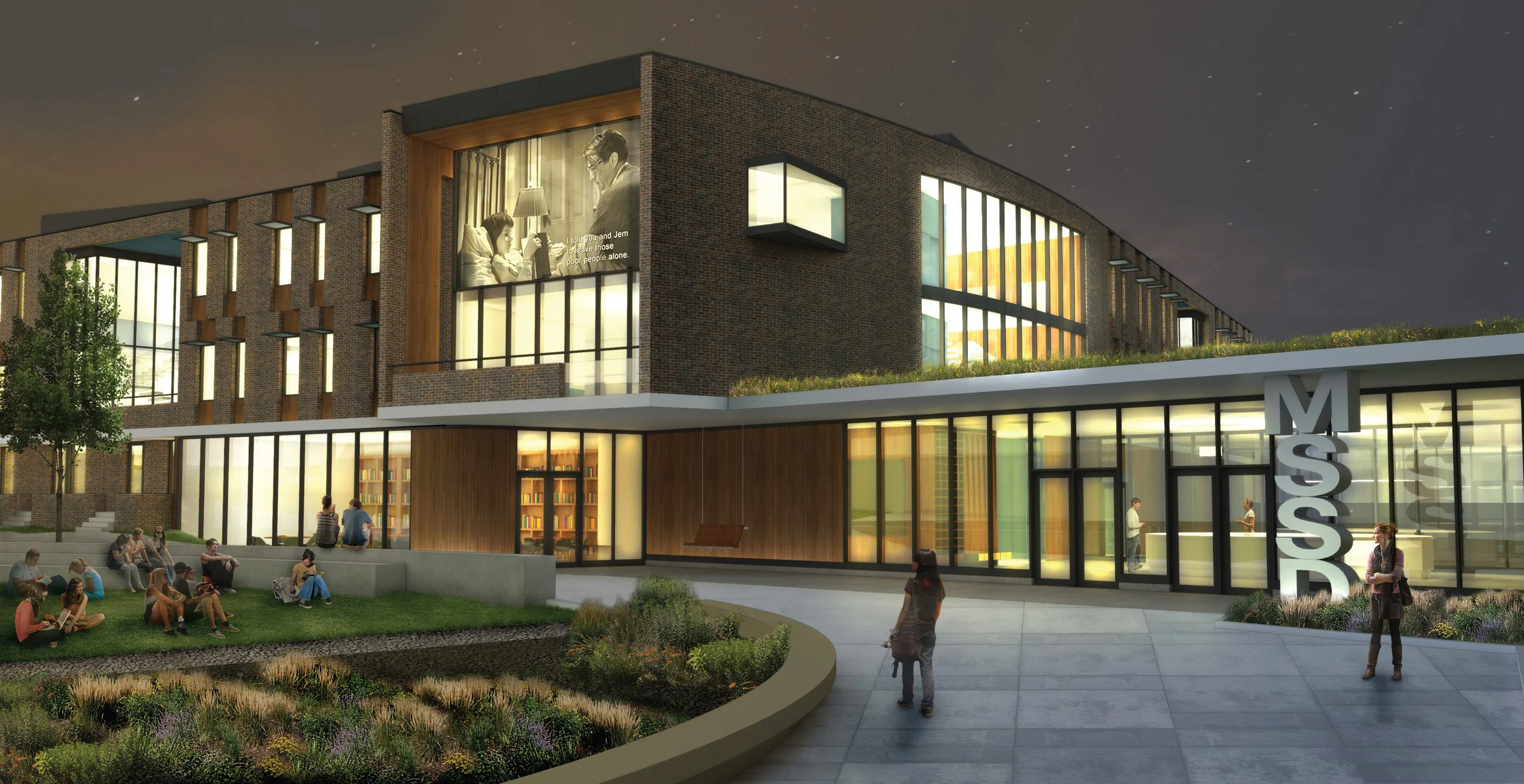 New Residence Hall and Campus Plan for The Laurent Clerc National Deaf Education Center