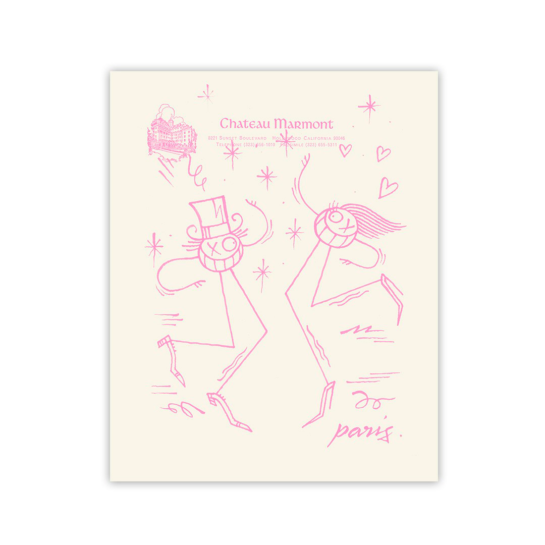 Château André set - Pink variant, 2022- Beige, pink