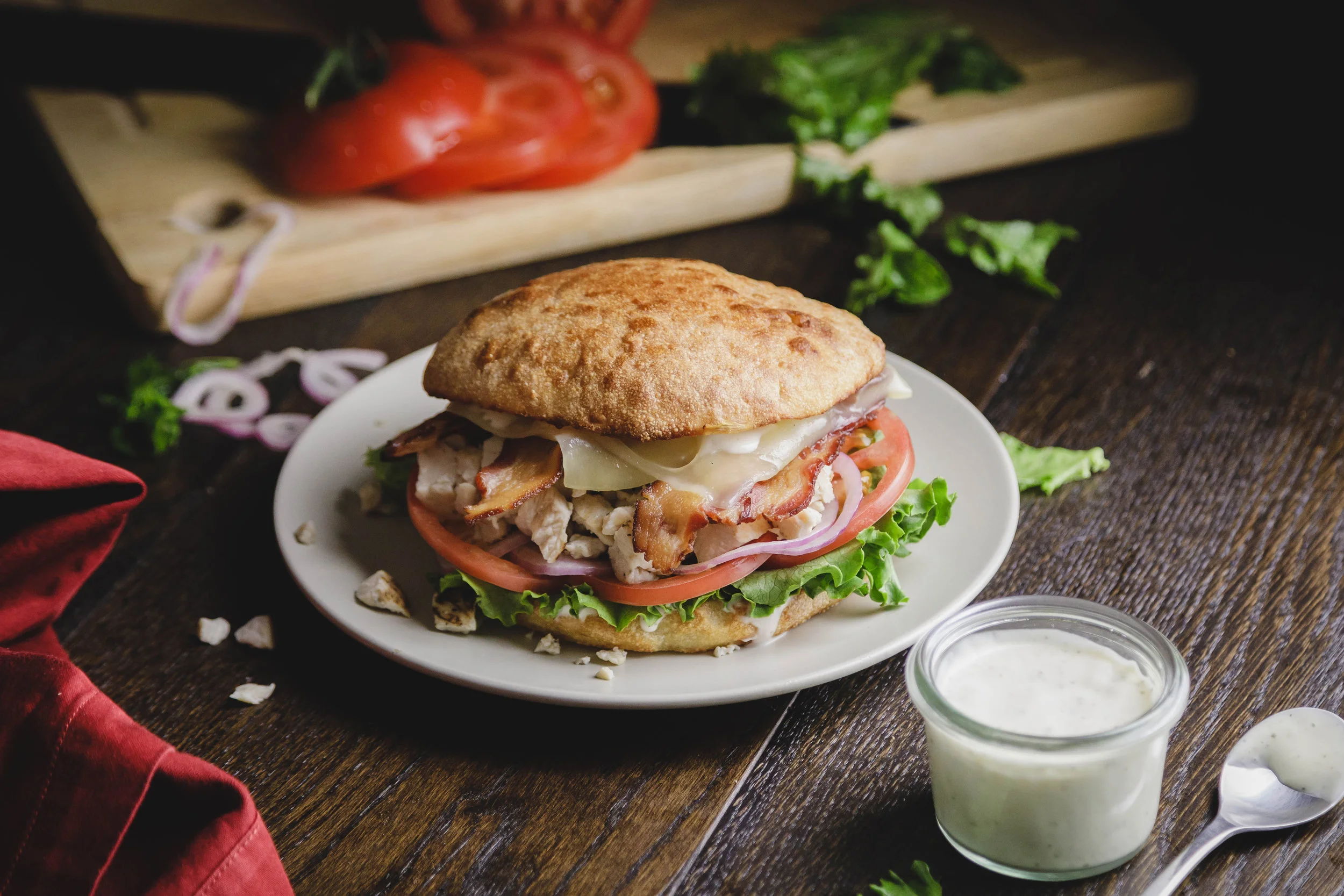 Chicken Bacon Ranch Sandwich | Specialty's Café & Bakery