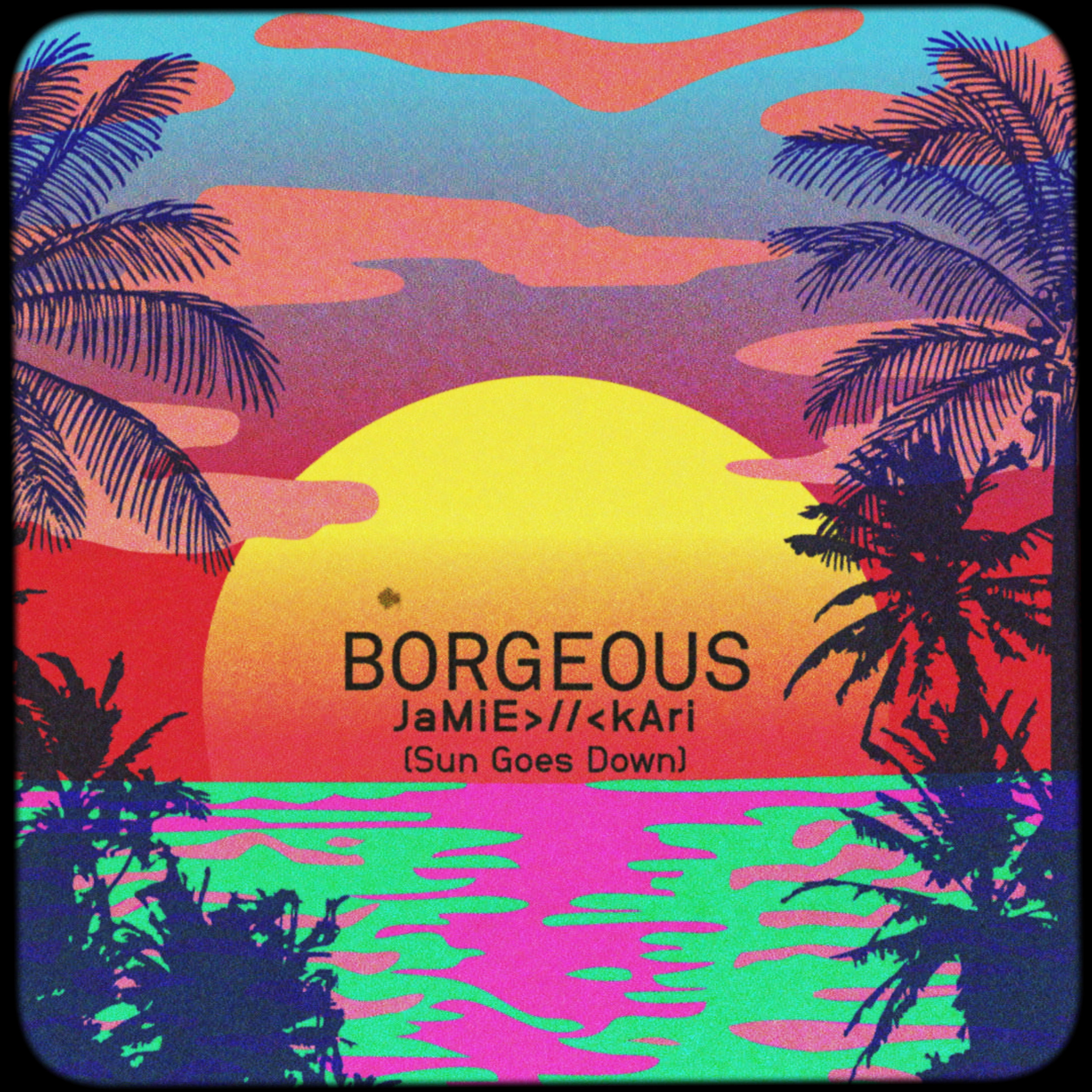 Borgeous, Sun Goes Down album art