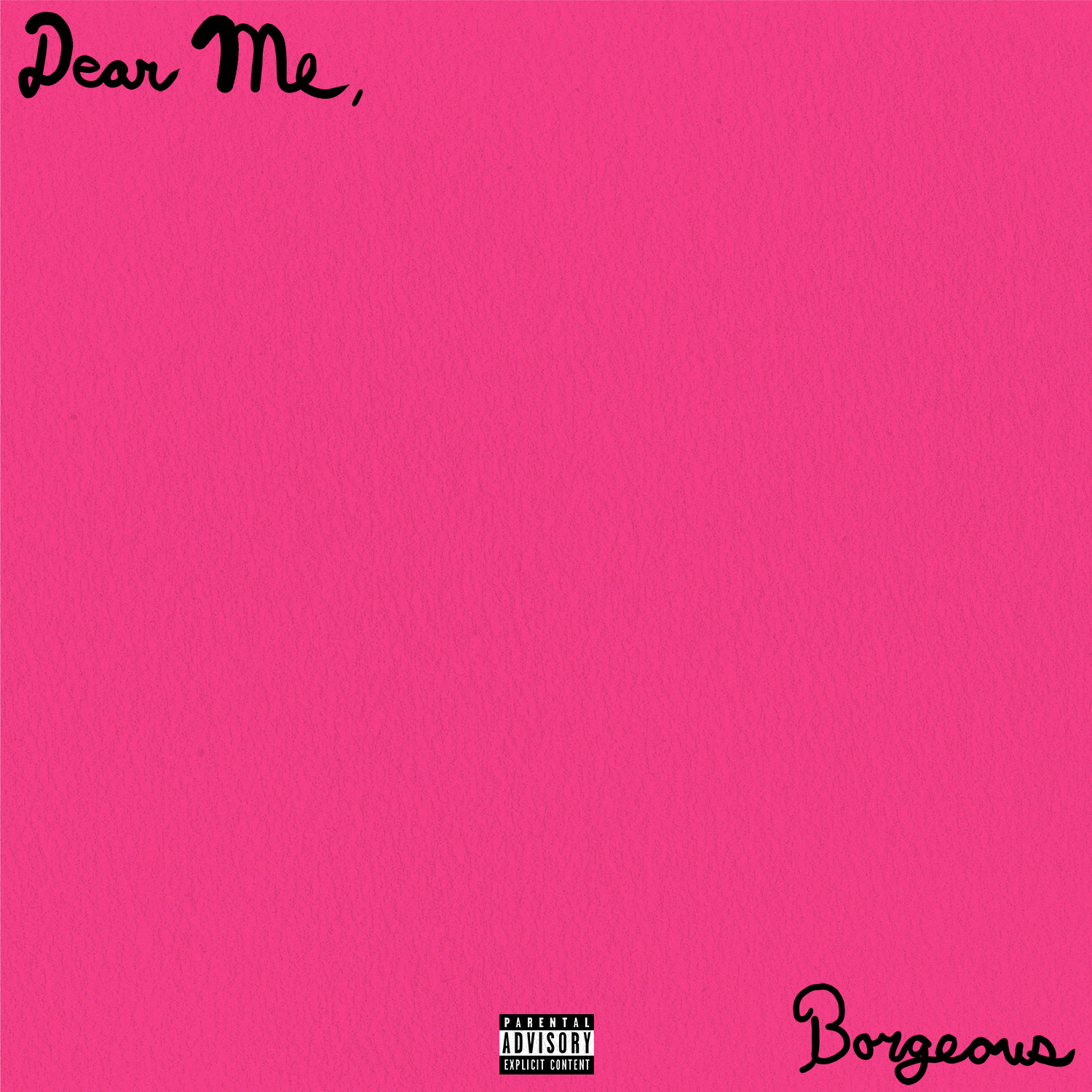 Borgeous, Dear Me, Album Art