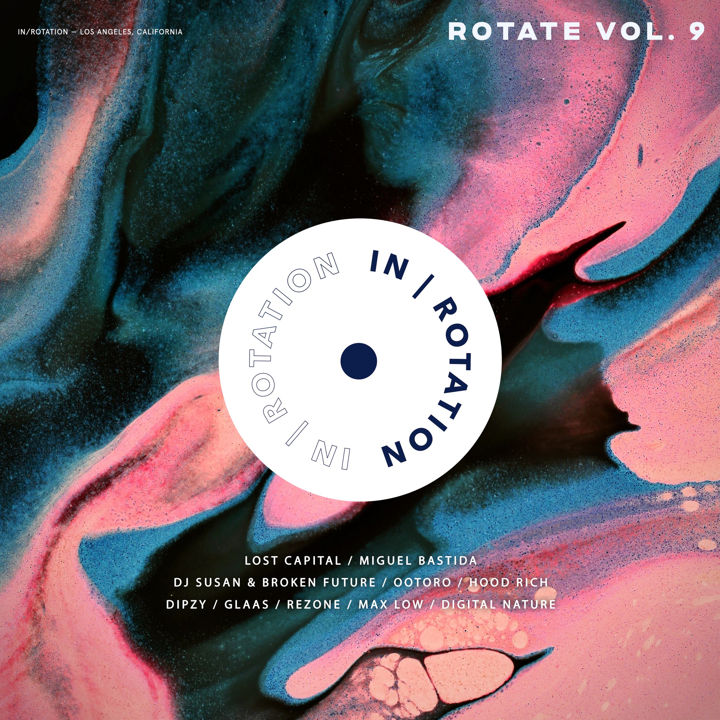 IN/ROTATION Records - Rotate Vol 9 album art - Insomniac