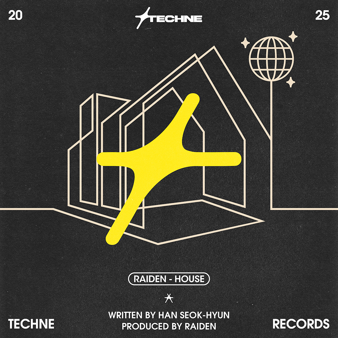 Raiden - HOUSE album art - Techne Records