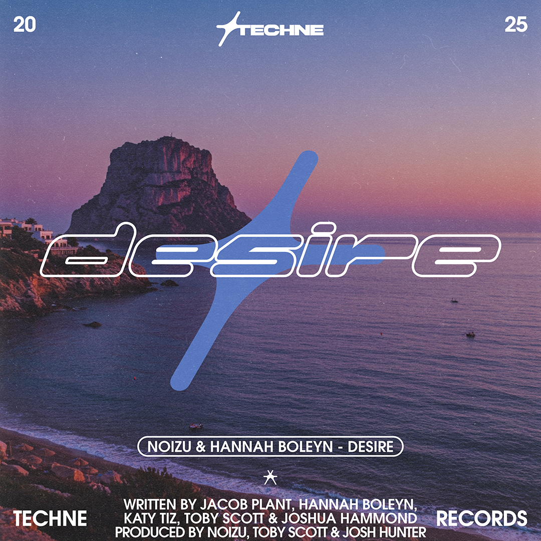 Noizu - Desire album art - Techne Records
