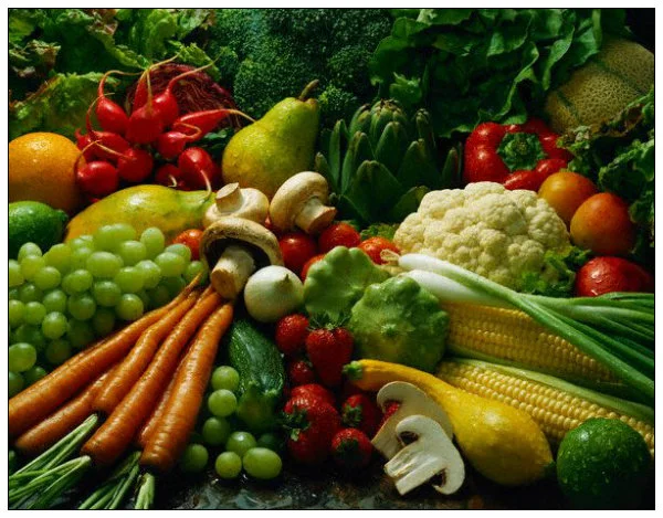 Studies show that a high intake of fruits and vegetables, whether organic or conventionally grown, is linked with lower levels of chronic disease. 