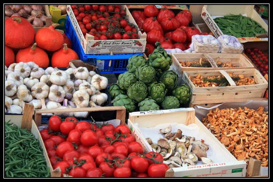 Choosing a variety of fruits and vegetables not only is good for your nutrition but it may also be protecting you from getting too much of a single type of pesticide.