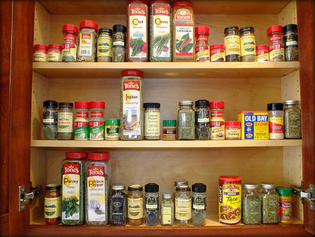 Take a quick check through your cupboards and fridge before you shop for groceries. It can save you from doubling up on items. 