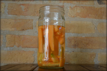 Crisp up your rubbery carrots by placing them in cold water. 