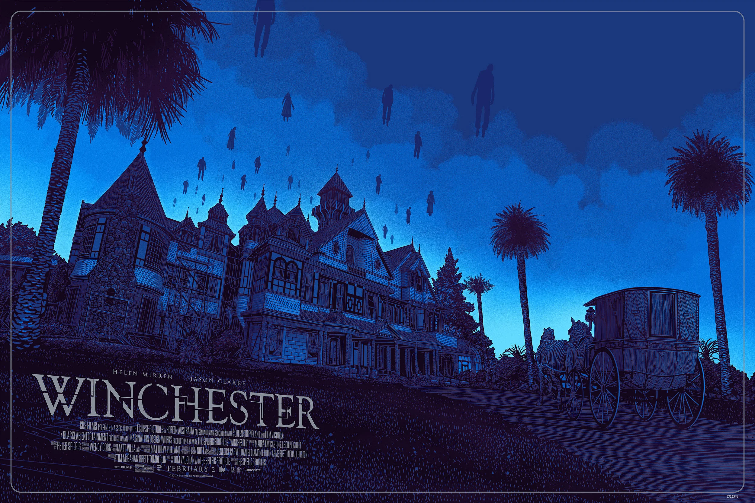 Official poster for WINCHESTER
