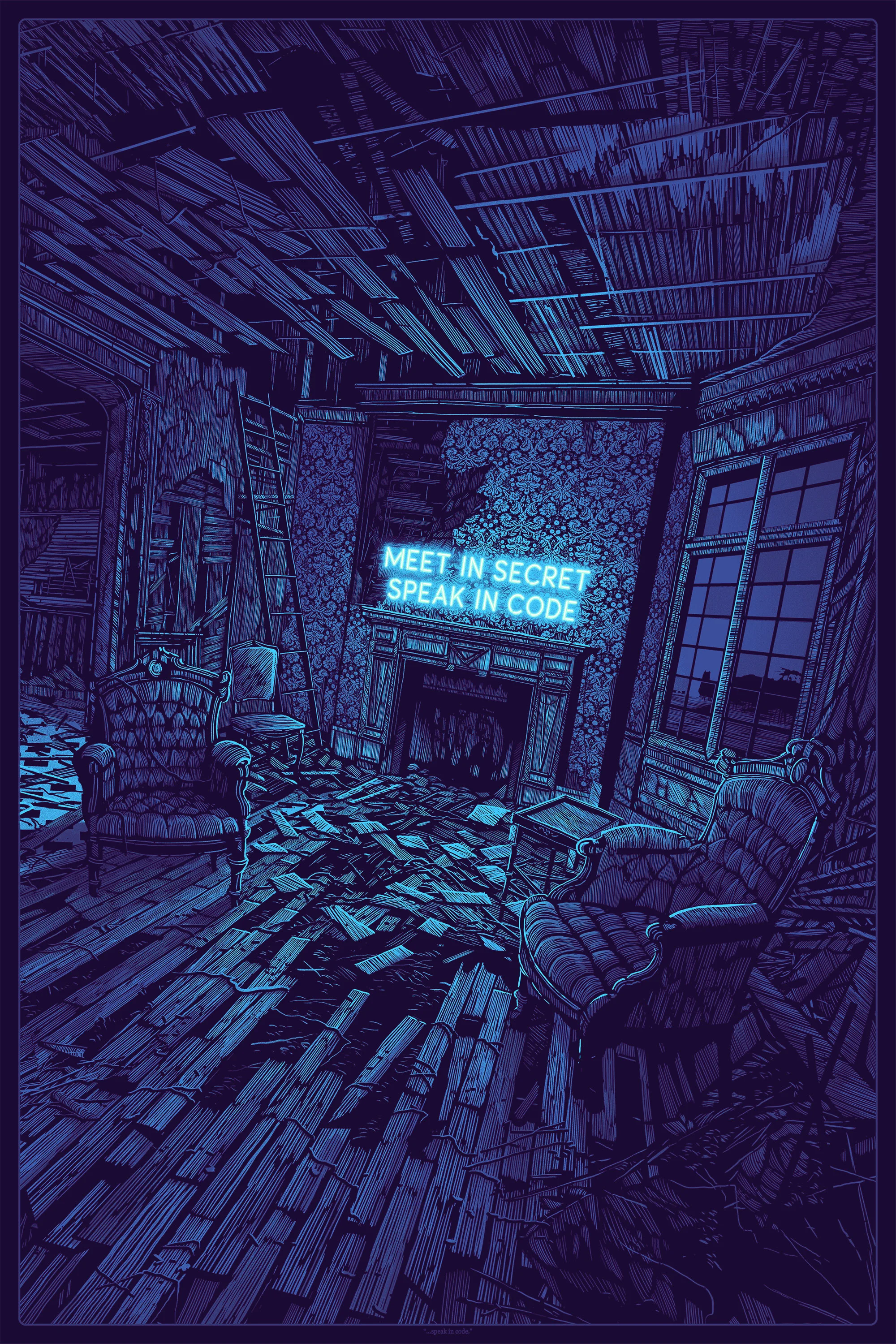 "...speak in code."