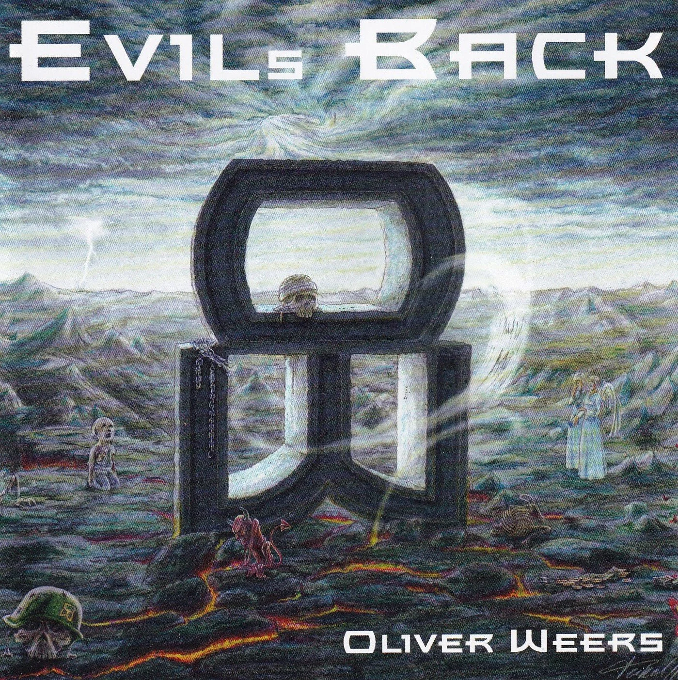 EVIL Michael Callaghan ハード　スティール　激レア EVIL Michael Callaghan ハード スティール 激レア