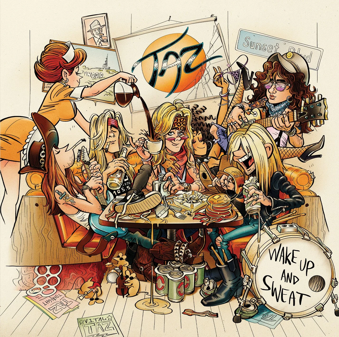 TAZ - Wake Up & Sweat - Front Cover.jpg