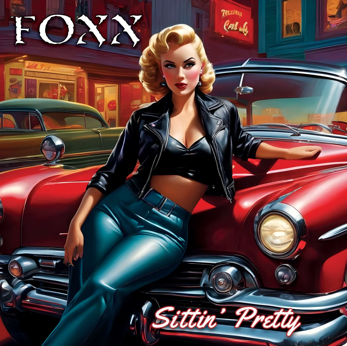 FOXX - Sittin' Pretty - Front Cover.jpg