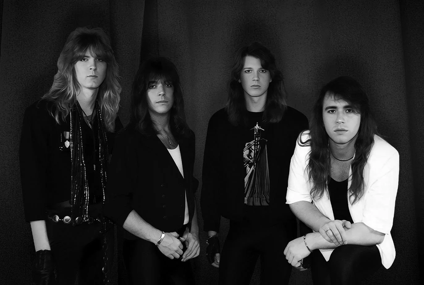 SERAIAH - Group Shot - Red Curtain 02 BW.jpg
