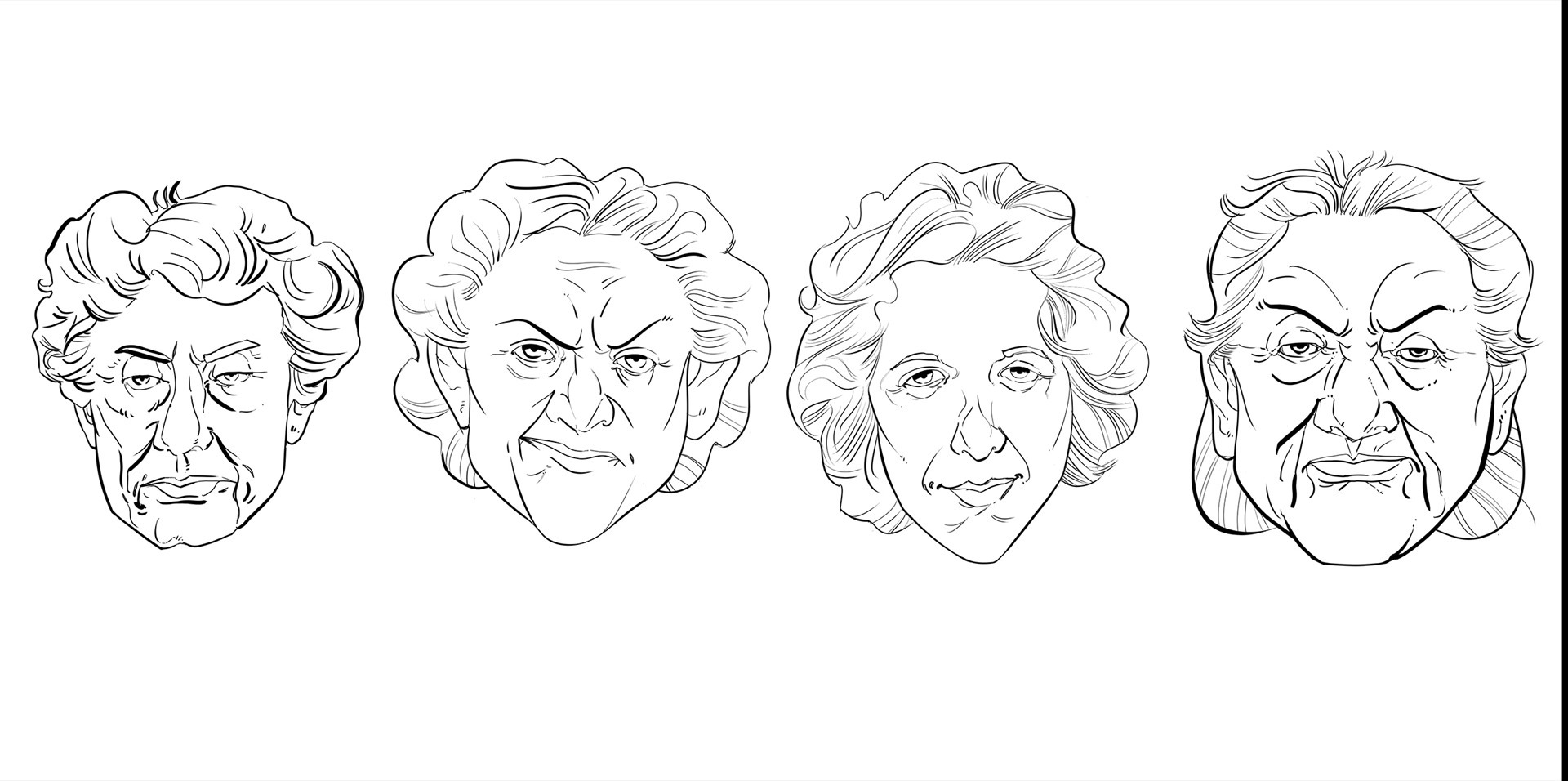 Four Angry Ladies
