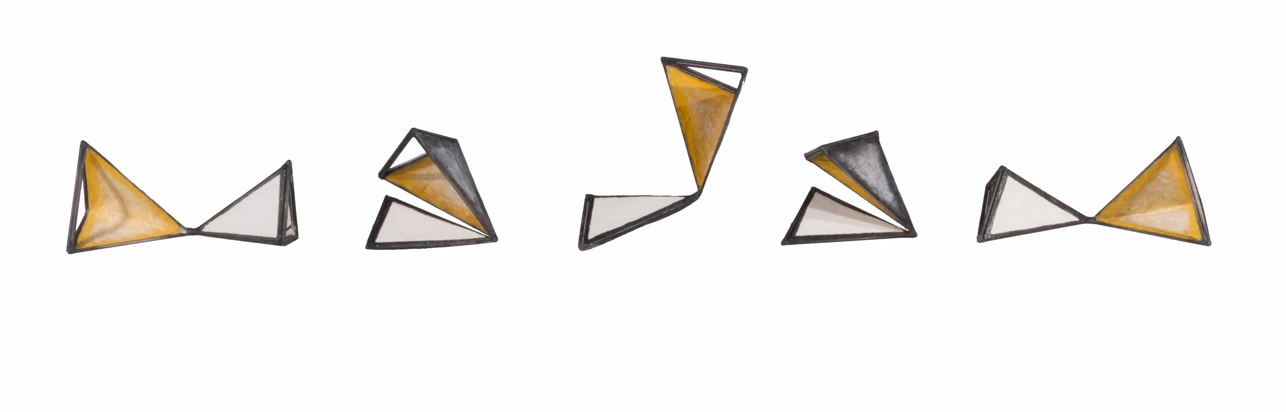 Triangular Foldings Large 1885