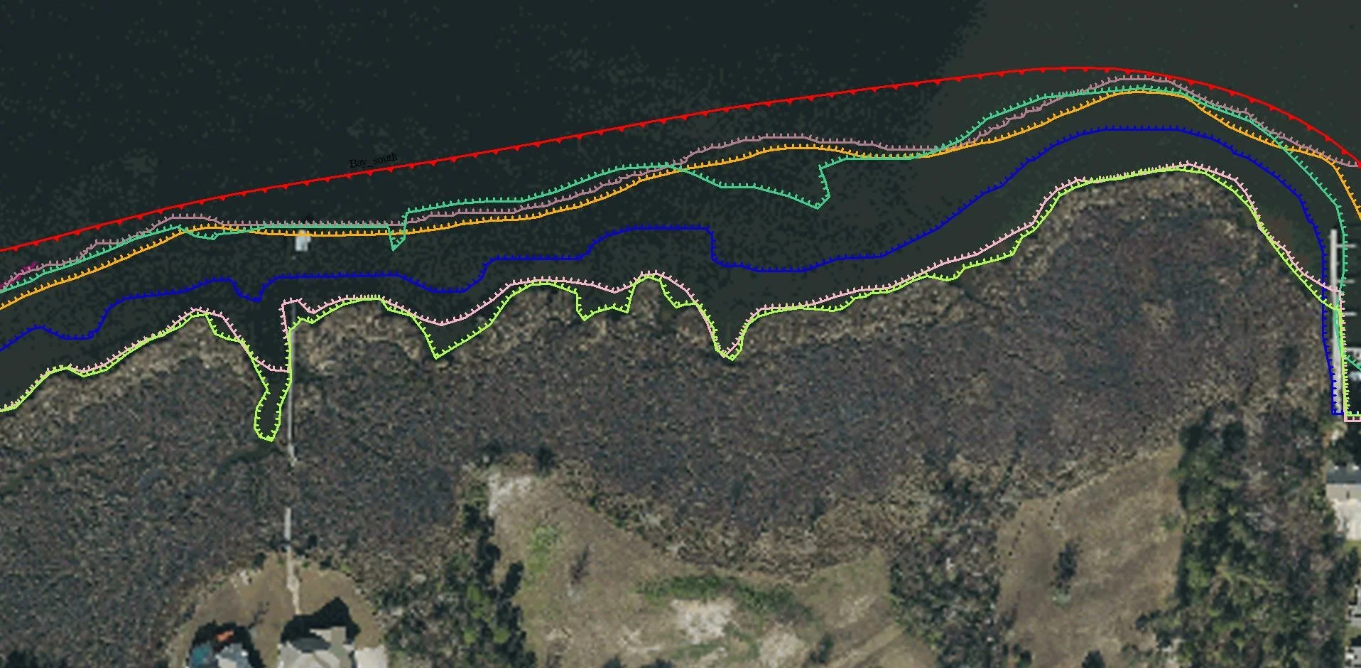 Shoreline Change Analysis of Complex Shorelines — GEOSCIENCE
