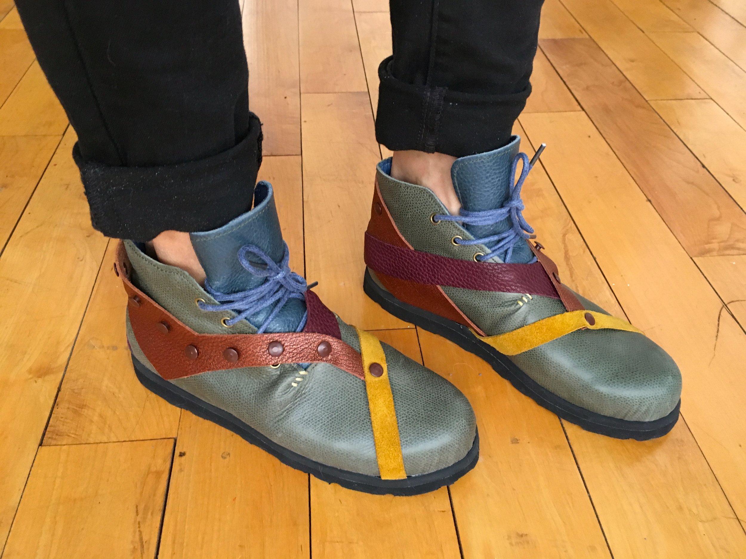 Presenting the 4th Ave Boot, designed and handmade by Gisela Insuaste.