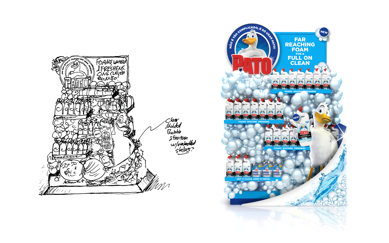 Duck Display Exploration & Character Illustration for Standee