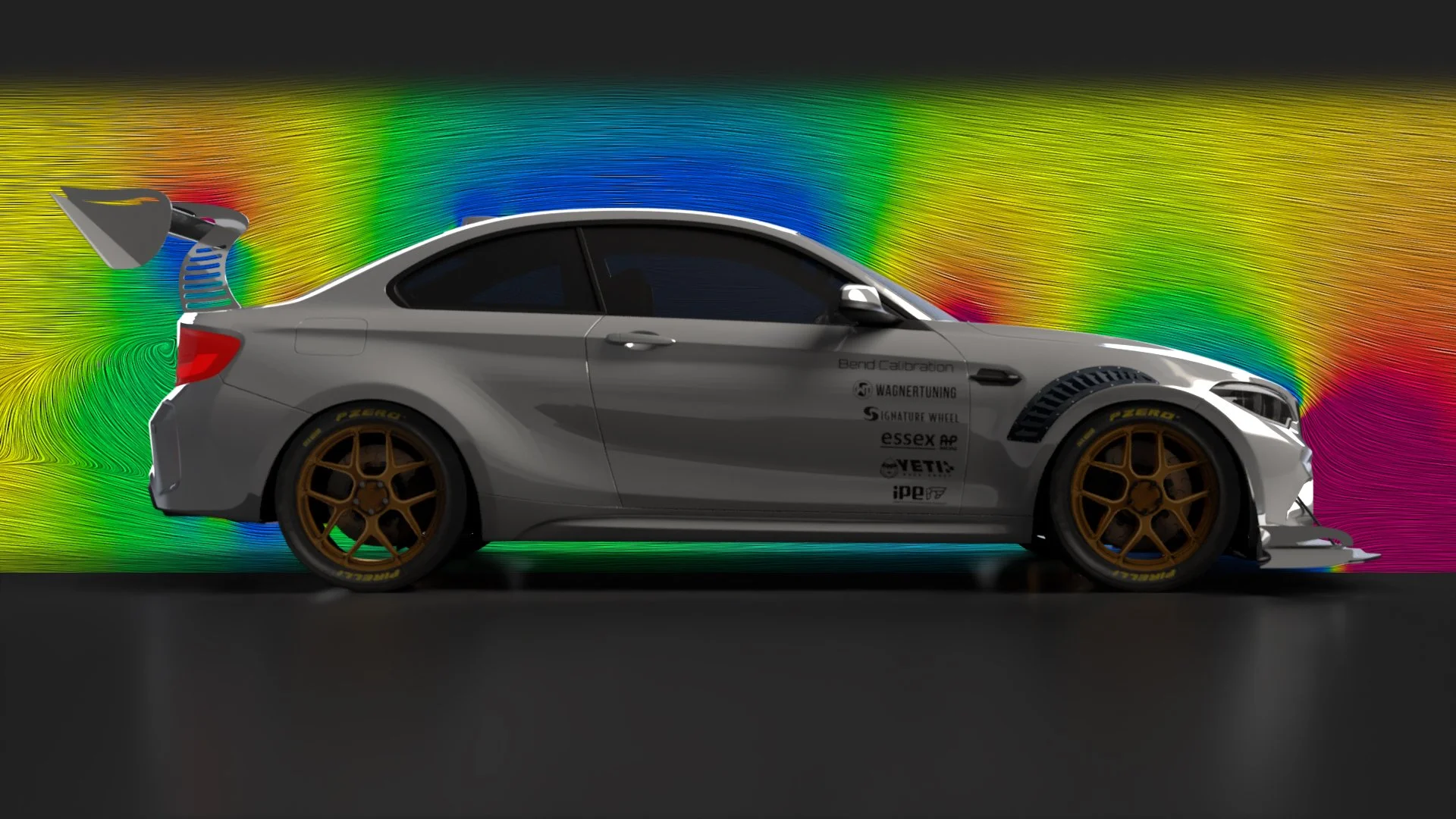 O.G. Shark Motorsport Promo Render