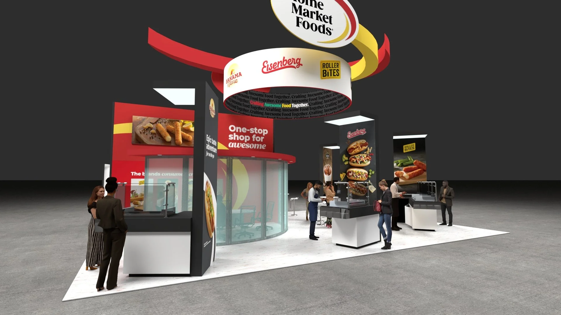 Home Market Foods Booth