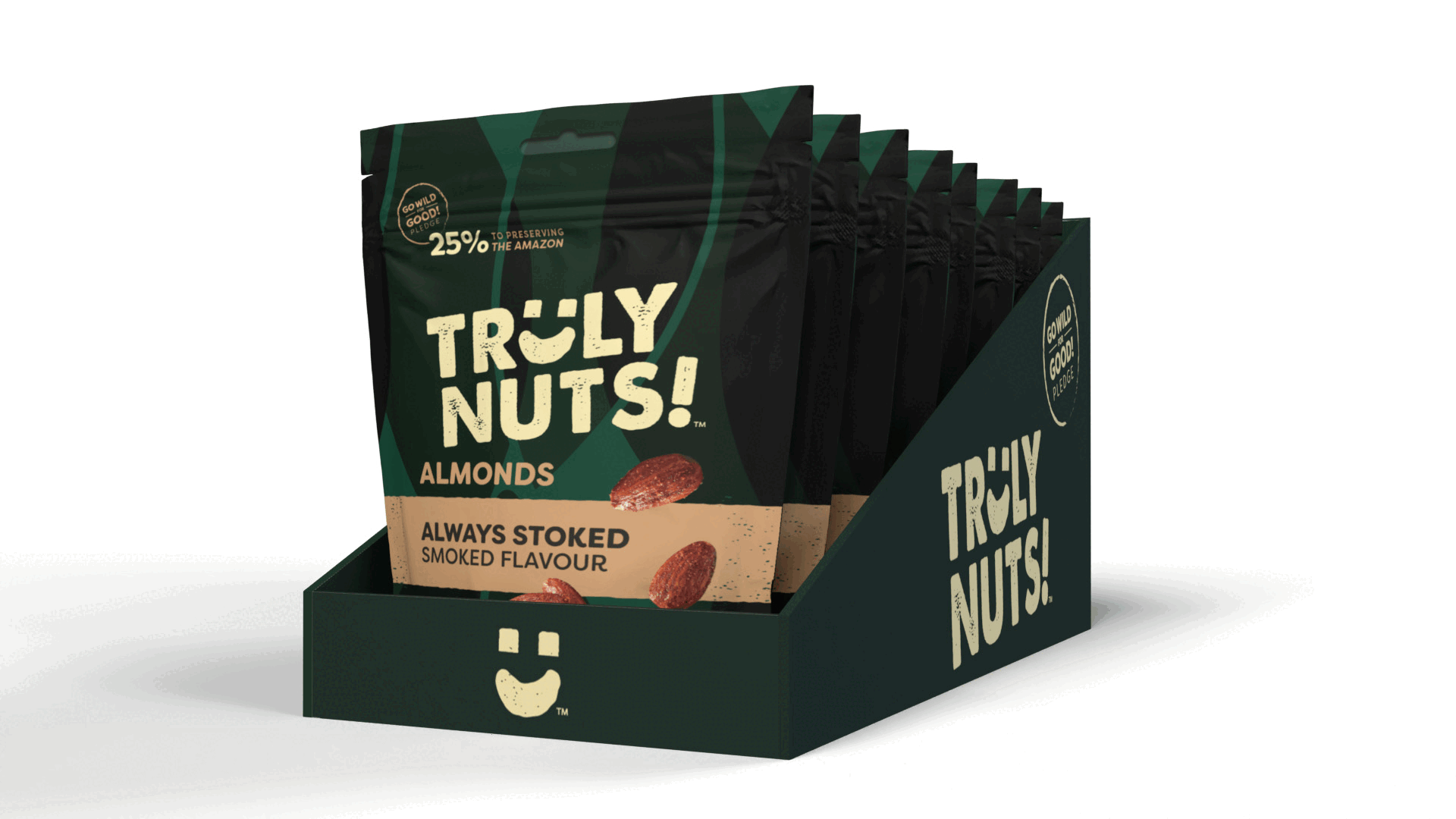 Truly Nuts primary/secondary packaging
