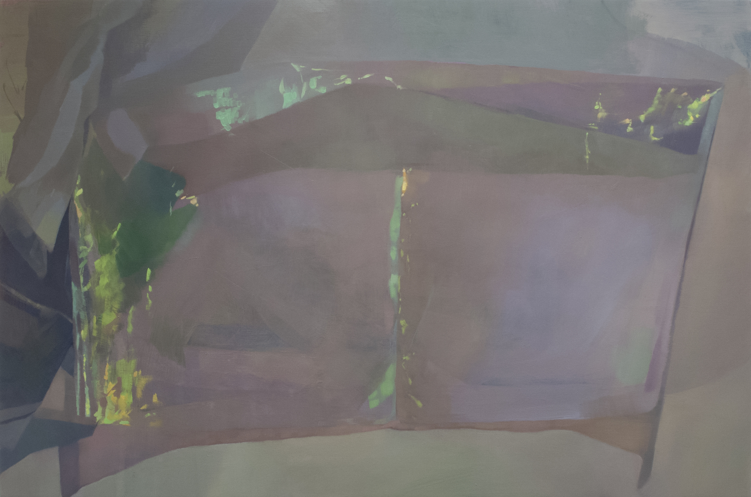 Floater oil on panel 24 x 36 inches
