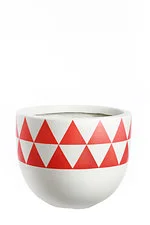 parasol red triangle lines