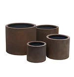 wide cylinder grc planters cast iron colour