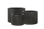 wide cylinder grc planters cast iron colour