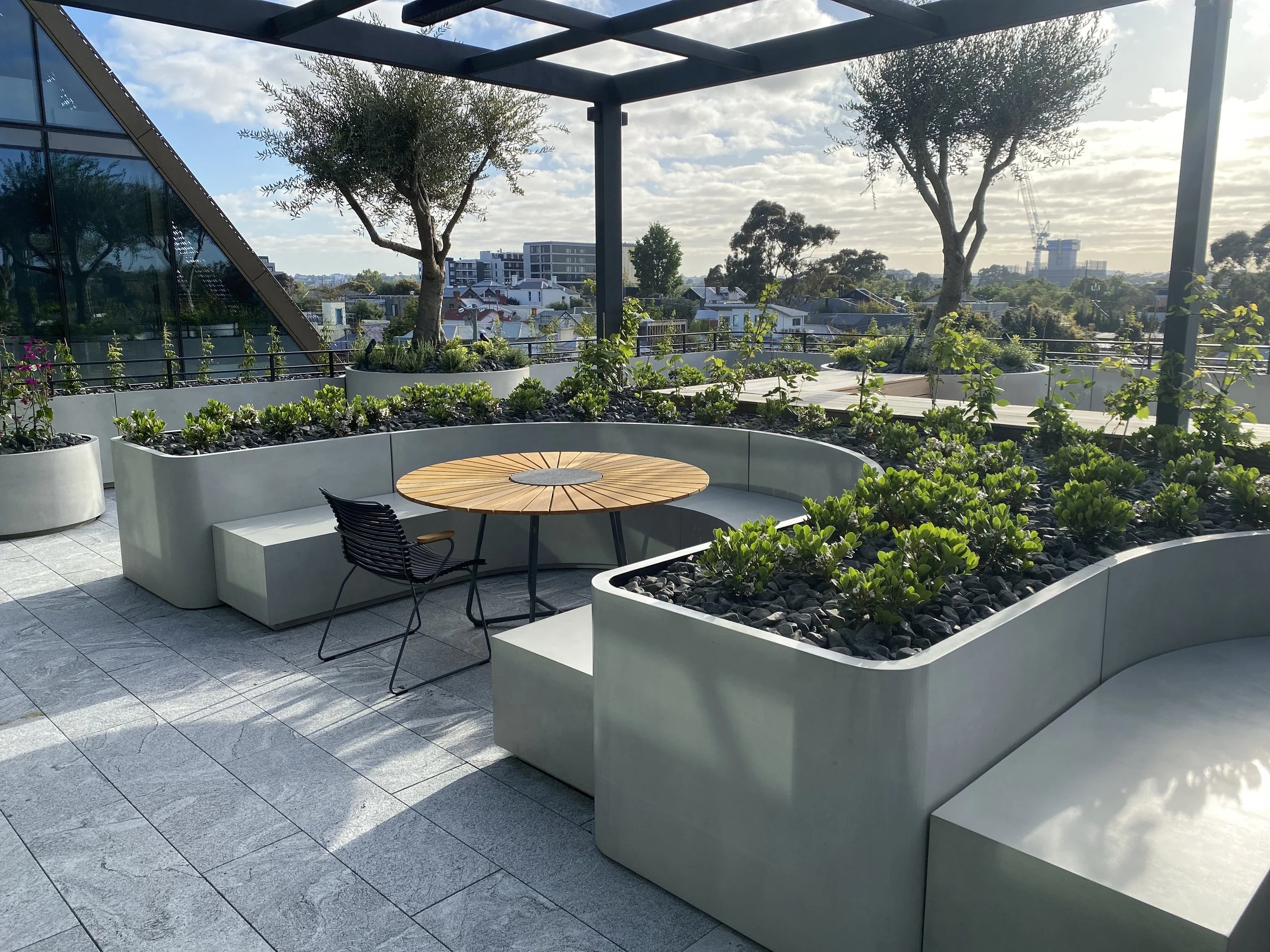 Custom GRC street furniture Satu Bumi Australia