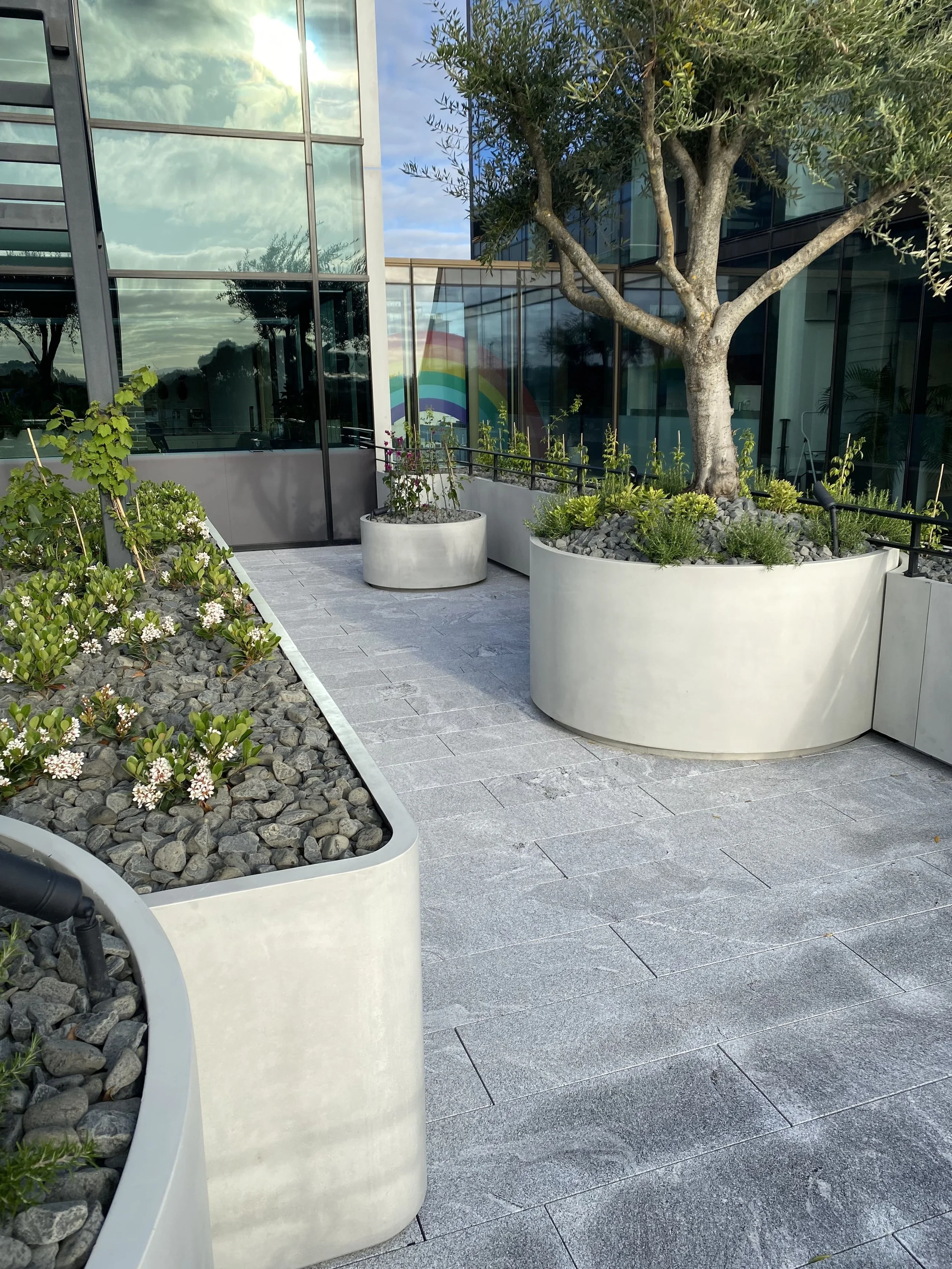 GRC Curved Edge Planters Satu Bumi Australia