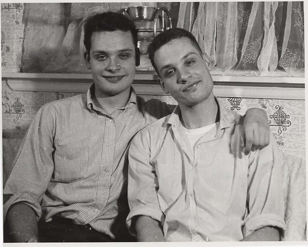  George (left) and Mike Kuchar in the 1950s. (Photo: Courtesy Pacific Film Archive) 