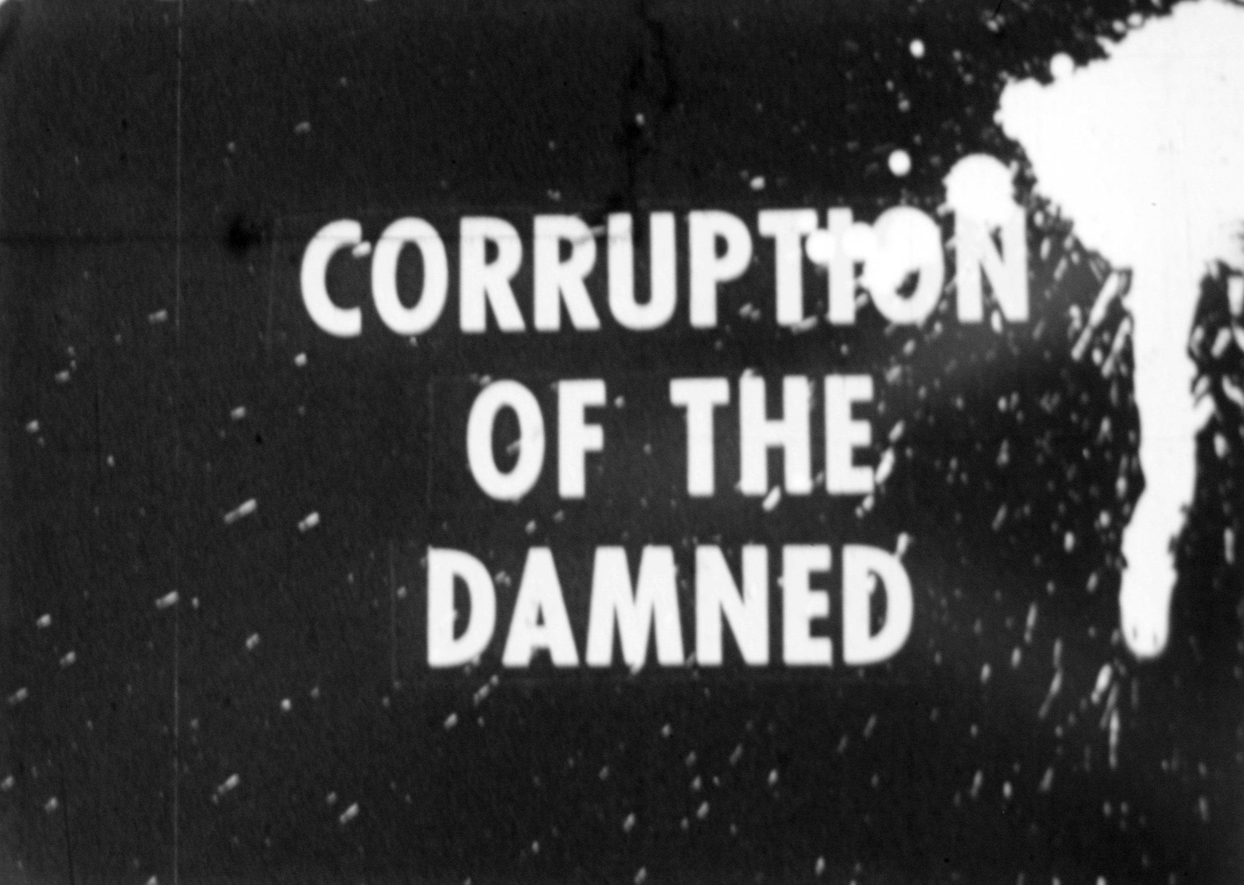   Corruption of the Damned  (1965, 16mm, B&amp;W, Sound, 55min.); © Kuchar Brothers Trust. 
