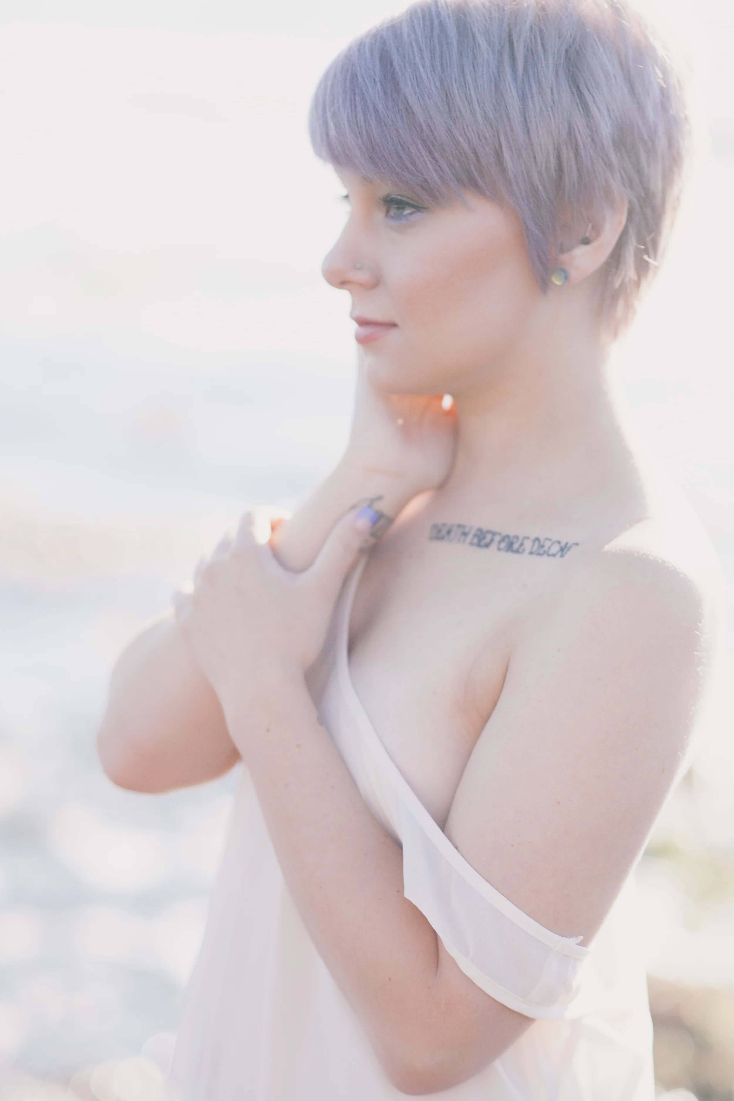 Lavender & Lace Beach Boudoir