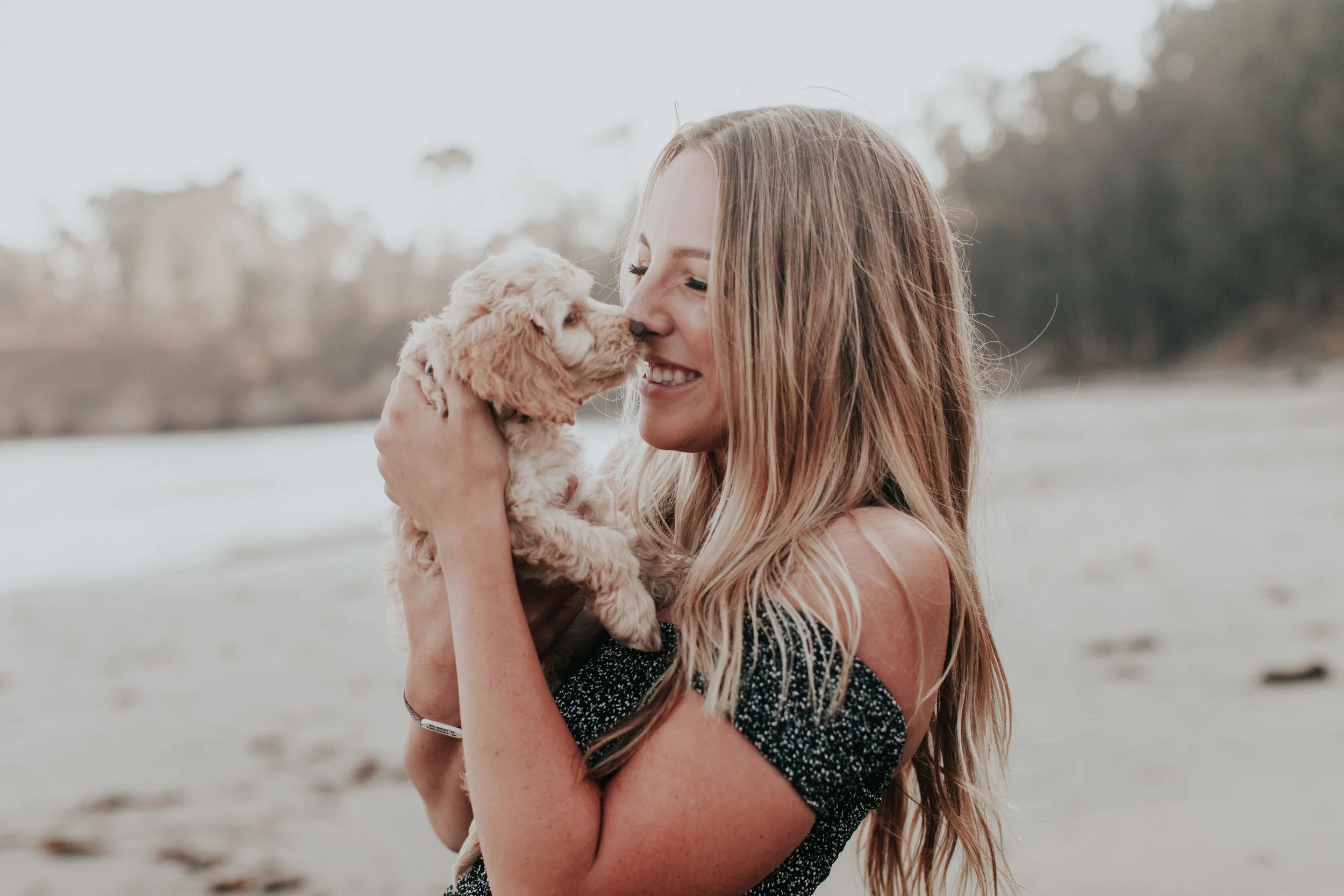 Ashley Senior Portrait Session at Hearst Beach