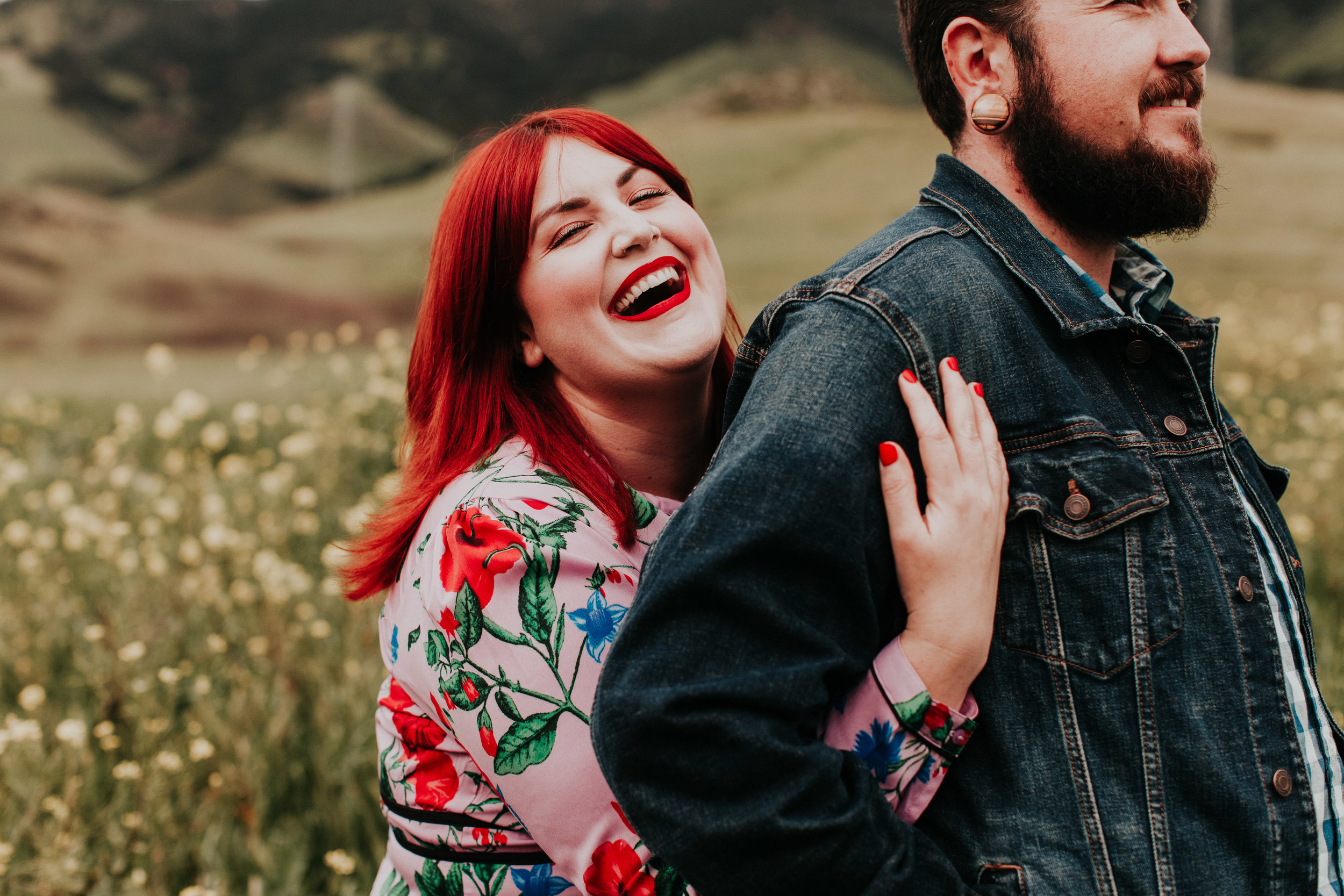 Higuera Ranch engagement couple