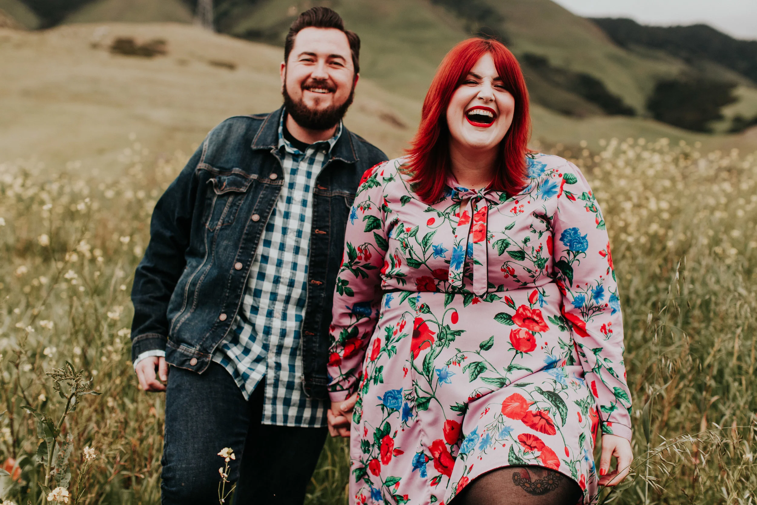 Higuera Ranch engagement couple