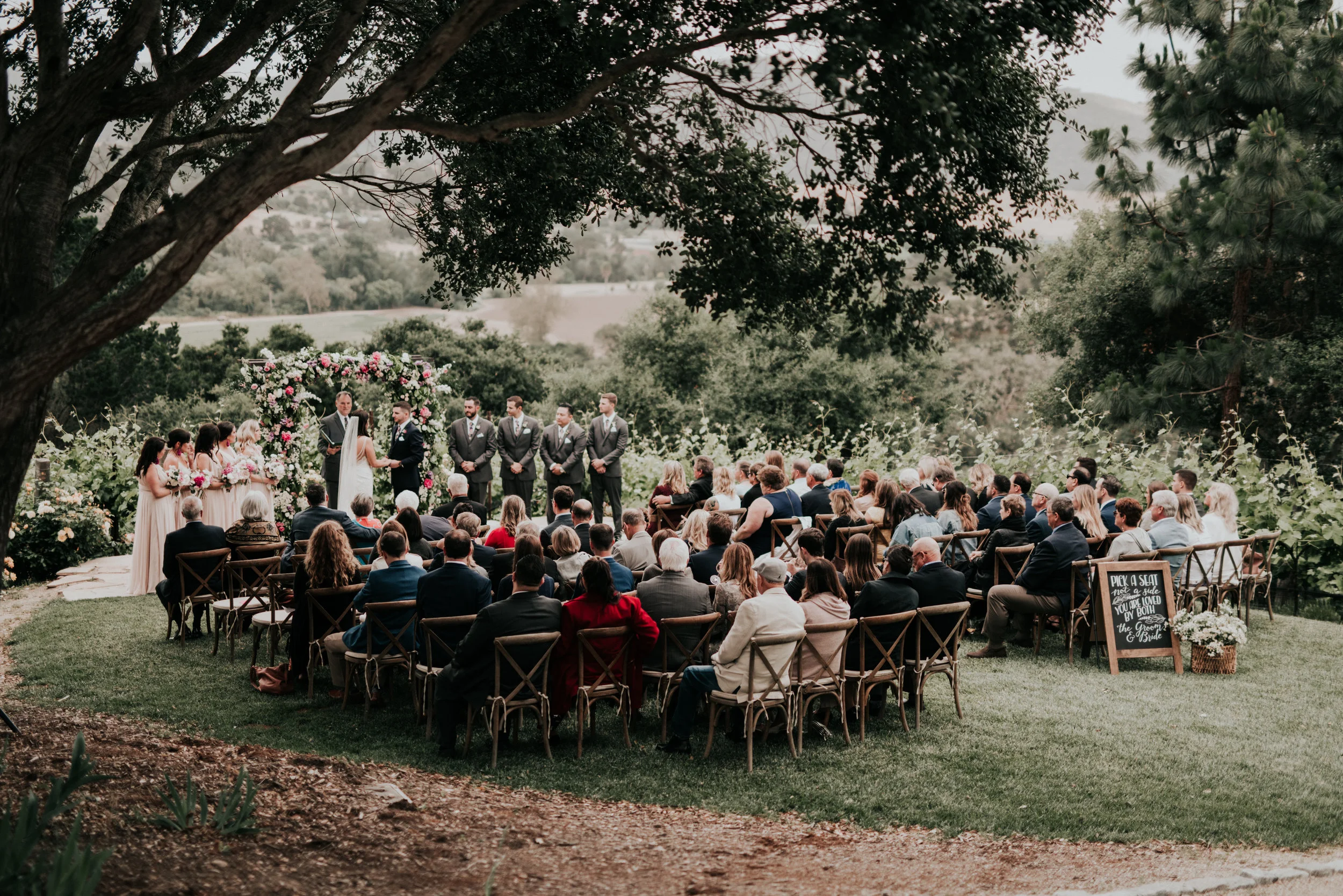 Central Coast wedding ceremony