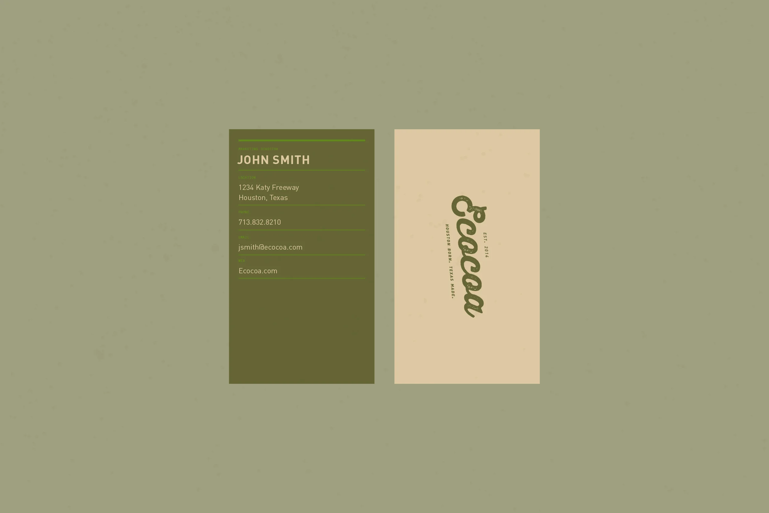 Ecocoa Packaging & Identity