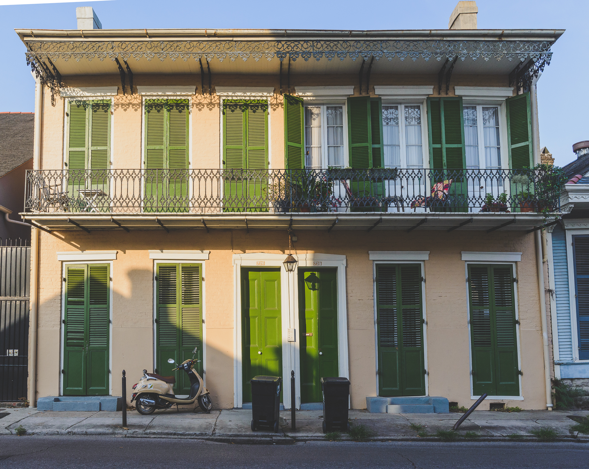 Green Door Home French Quarter New Orleans