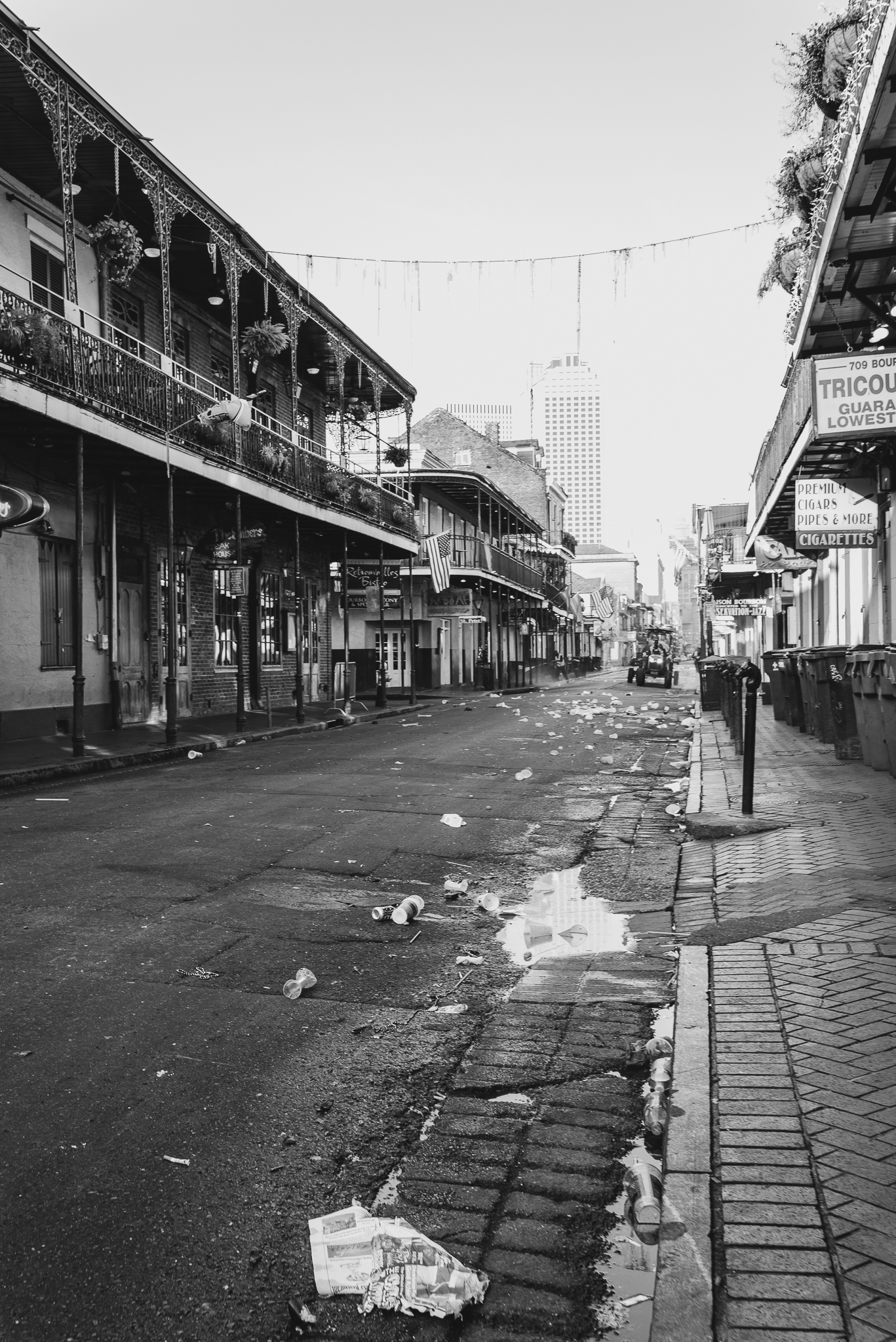 Morning on Bourbon Street New Orleans