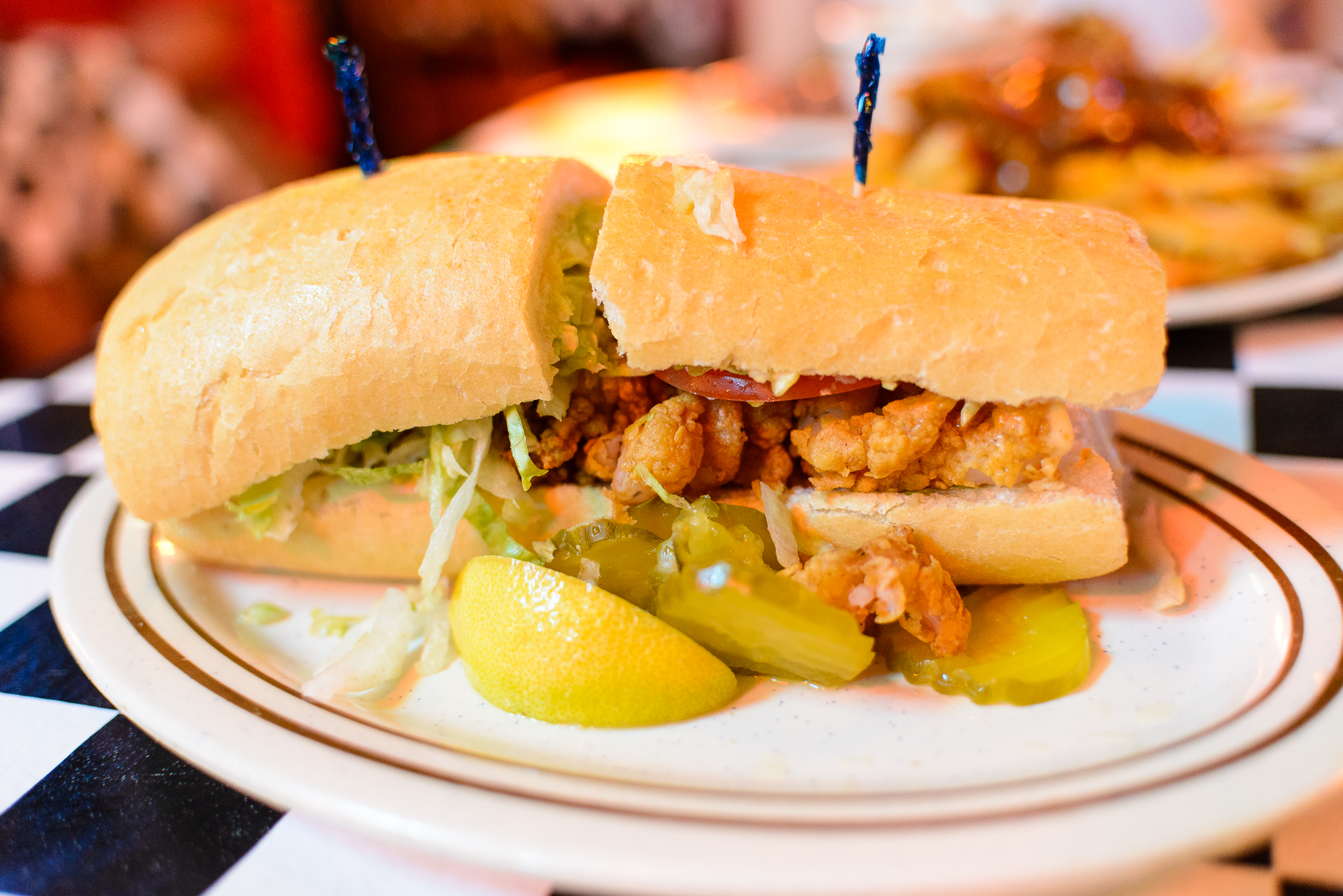 Po Boy at Acme Oyster House