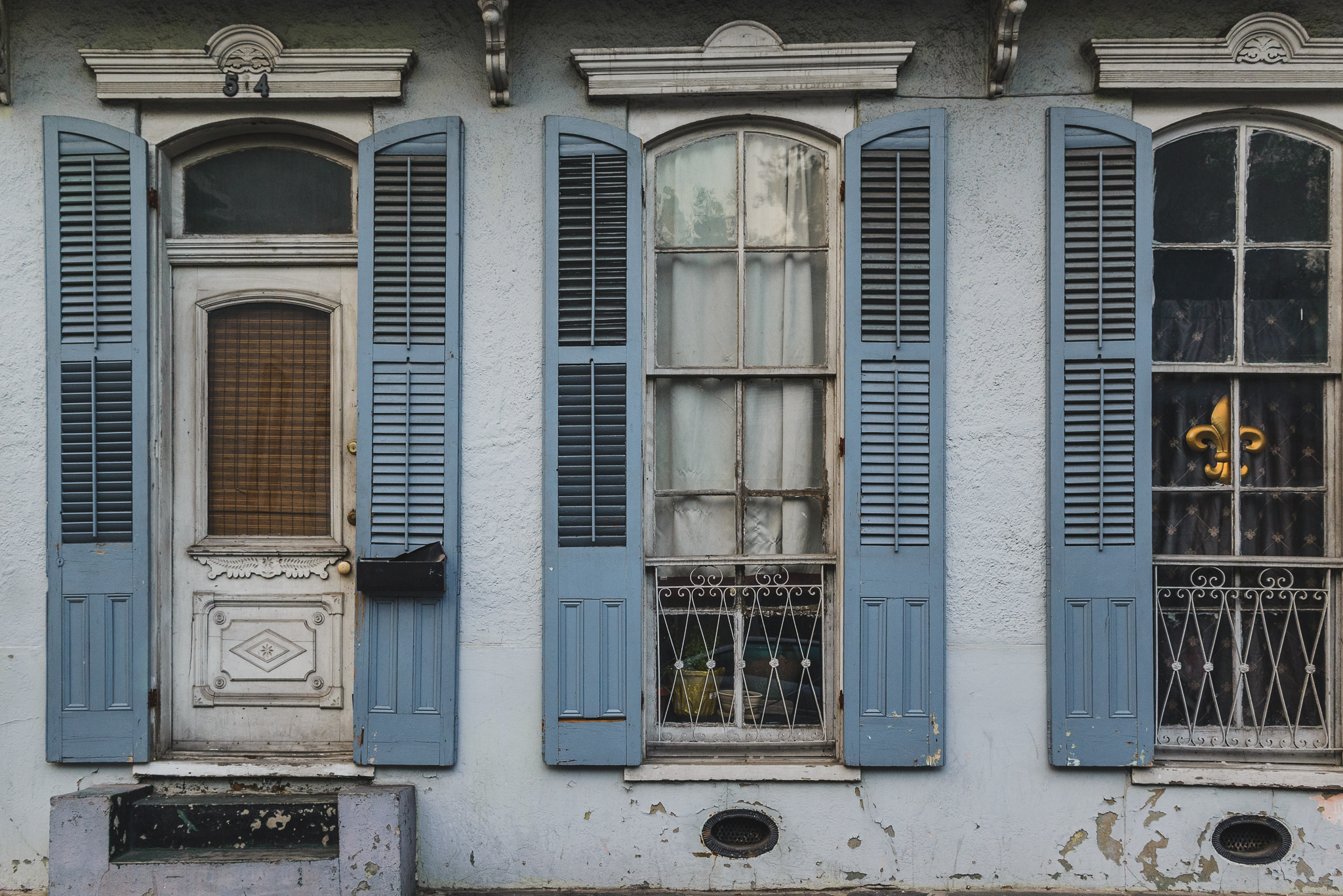 Weathered Home in the French Quarter