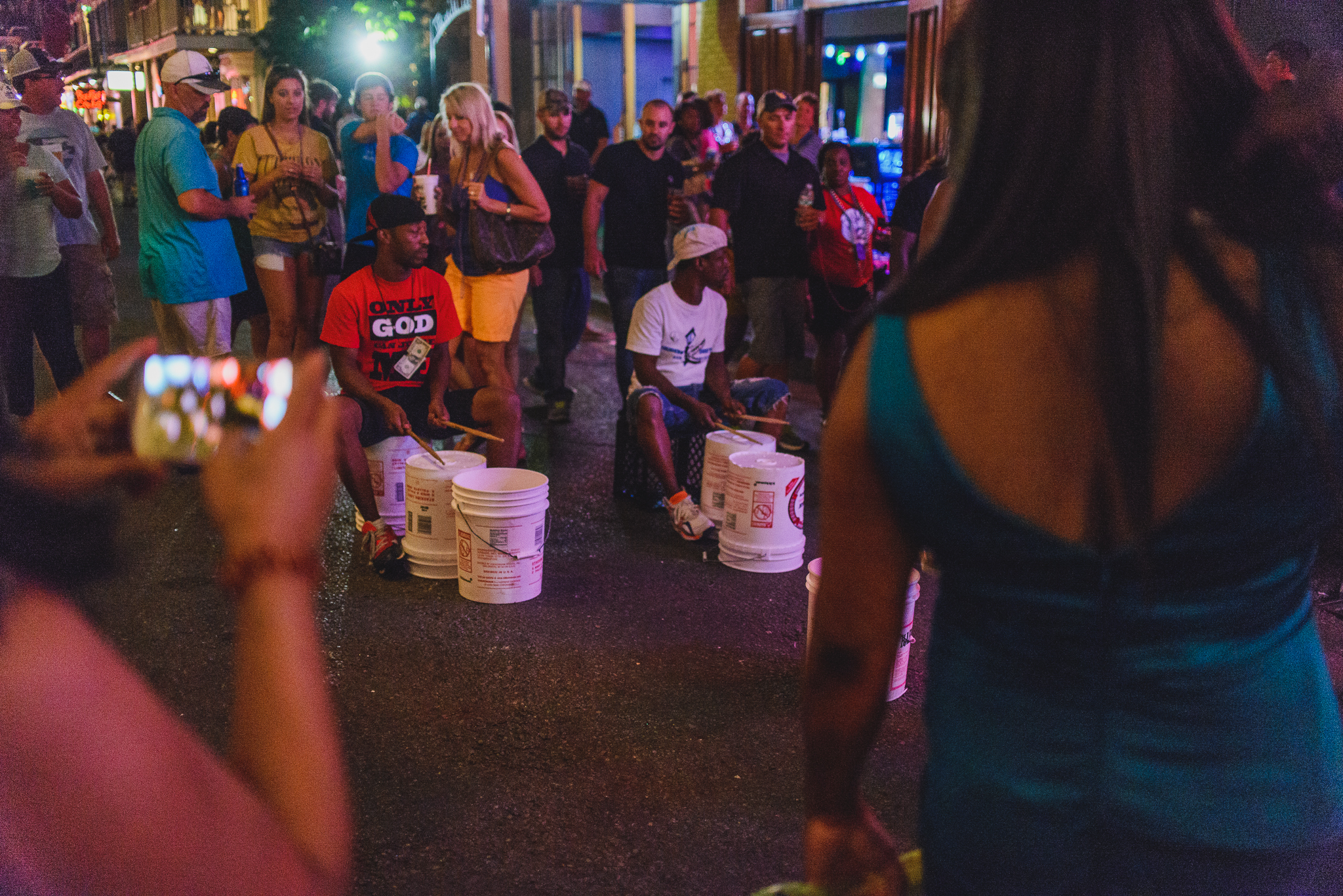 Bourbon Street Drummers