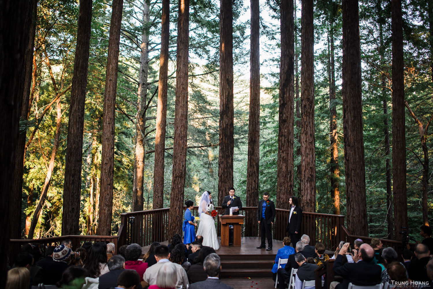 Amphitheatre of the Redwoods at Pema Osel Ling Wedding