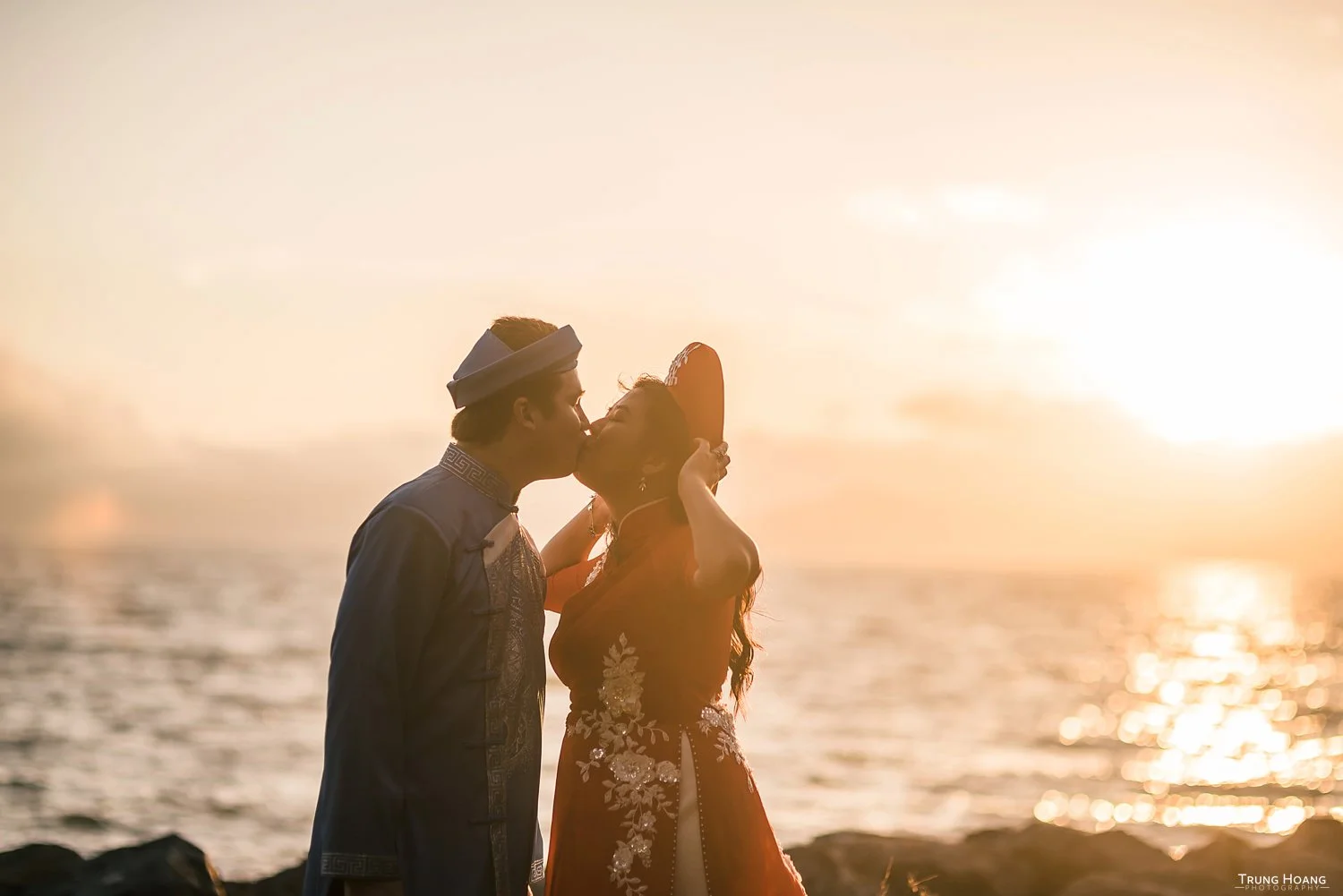 Vietnamese Ao Dai Wedding Photos Emeryville