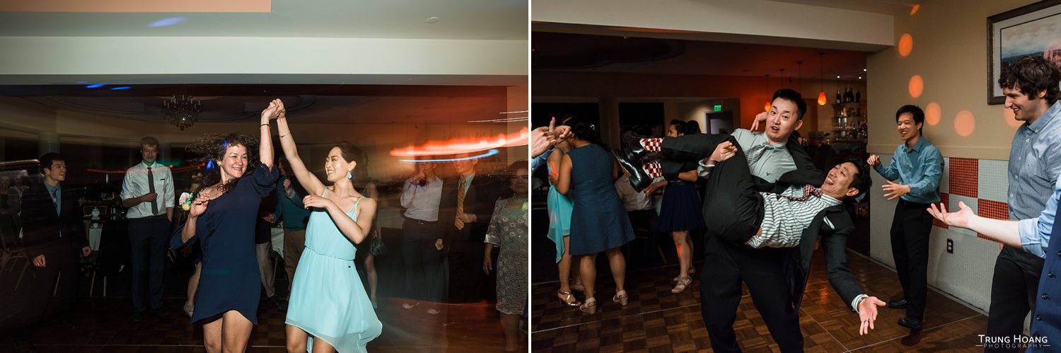 Fun Wedding Reception Dance Photo