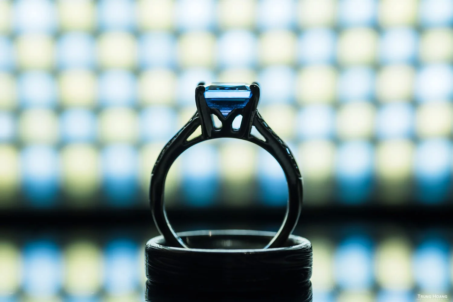 Artistic Creative Wedding Ring Photo